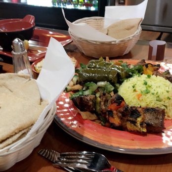 Mazaya Cafe - Beef kabobs - Mediterranean Near Me - Albuquerque, New Mexico