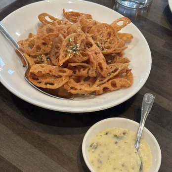 Burma Bay Cafe - Deep Fried Lotus Root - Burmese Near Me - Fremont, California
