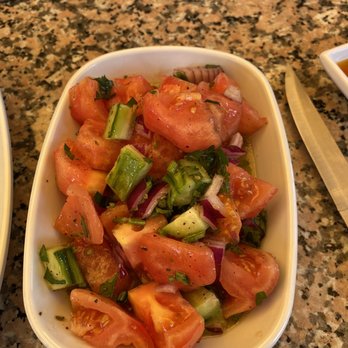 Mangal Turkish Grill - Greek salad! They peeled the tomatoes- so good!! - Steakhouses Near Me - Sunnyvale, California Mangal Turkish Grill - Greek salad! They peeled the tomatoes- so good!! - Steakhouses Near Me - Sunnyvale, California