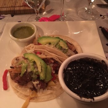 Salento Bistrot - Montreal steak tacos, great platter of food!! The black beans were so good - Wine Bars Near Me - Houston, Texas Salento Bistrot - Montreal steak tacos, great platter of food!! The black beans were so good - Wine Bars Near Me - Houston, Texas