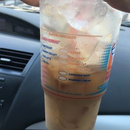Yay-- I love ordering a large and getting 90% ice.