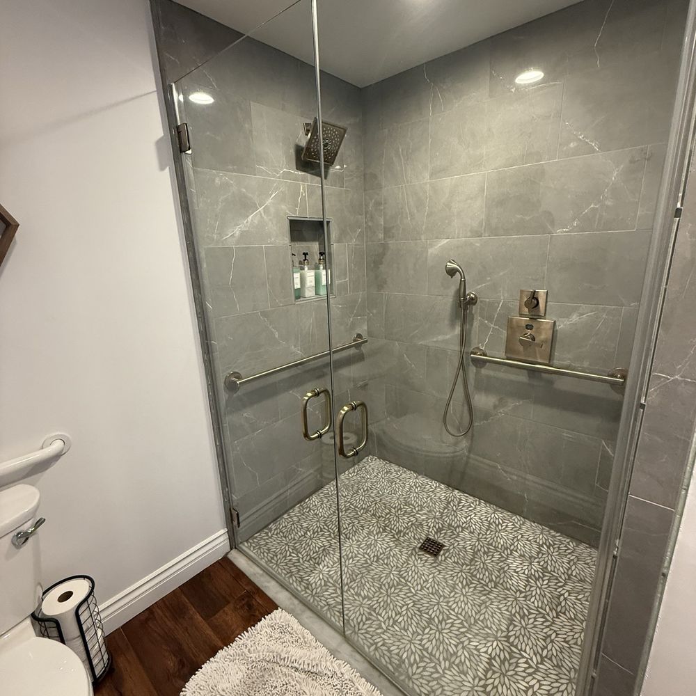 Walk in shower
