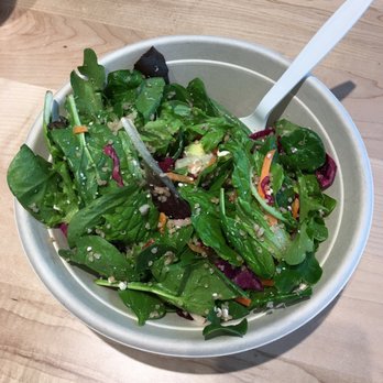 Freshii - Market salad with no dressing - yum! - Vegetarian Near Me - Vancouver, British Columbia