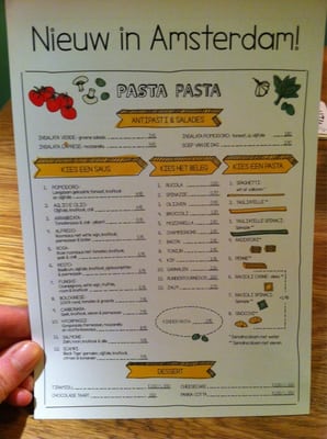 Menu photo 8 Pasta Pasta Amsterdam, NH