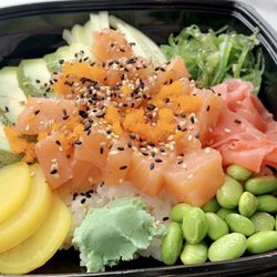 Quickway Japanese Hibachi - Quickway Salmon Poke Bowl