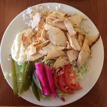 Aceituna Grill - Chicken Shawarma Plate $11.25 - Middle Eastern Near Me - Cambridge, Massachusetts Aceituna Grill - Chicken Shawarma Plate $11.25 - Middle Eastern Near Me - Cambridge, Massachusetts