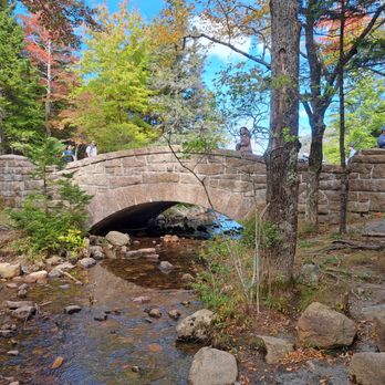 Oli's Trolley - A Carriage road bridge! - Tours Near Me - Bar Harbor, Maine Oli's Trolley - A Carriage road bridge! - Tours Near Me - Bar Harbor, Maine