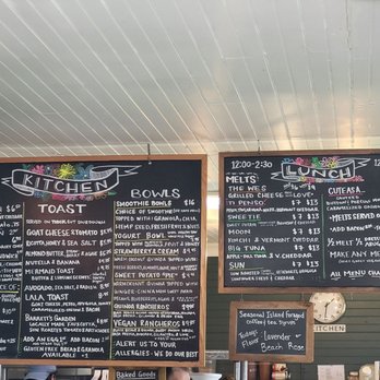 Persephone's Kitchen - Meniu - Coffee & Tea Near Me - Block Island, Rhode Island