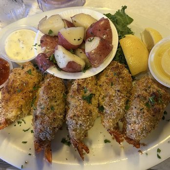 Rustic Inn Crabhouse - Jumbo Shrimp (Stuffed with Crabmeat) - Seafood Near Me - Fort Lauderdale, Florida Rustic Inn Crabhouse - Jumbo Shrimp (Stuffed with Crabmeat) - Seafood Near Me - Fort Lauderdale, Florida
