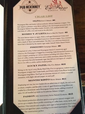 Menu photo 2 The Pub McKinney McKinney, TX Menu photo 2 The Pub McKinney McKinney, TX