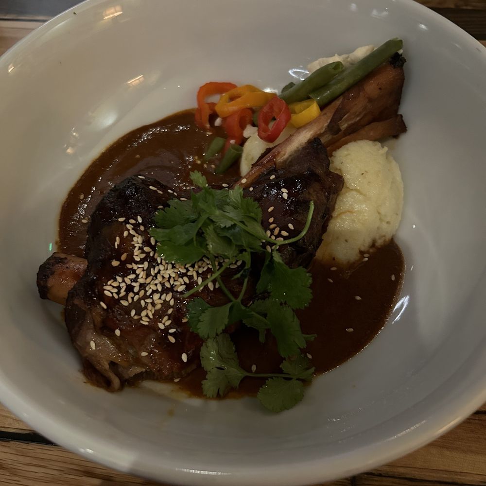 Pine Cone Ridge - Lamb shank - New American Near Me - Park City, Utah Pine Cone Ridge - Lamb shank - New American Near Me - Park City, Utah