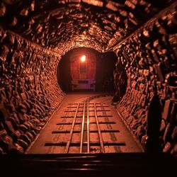 Trimper's Haunted House - The famous train tunnel