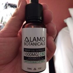 Alamo Botanicals - CBD oil 1000mg