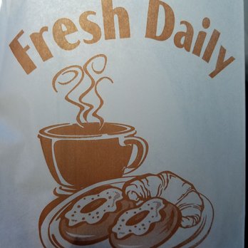 SK Donuts - The take out bag. - Donuts Near Me - Union City, California