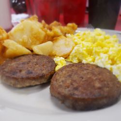 Strawn's Eat Shop Also - Sausage, eggs, and hash browns