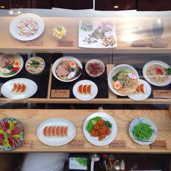 Katsu Ramen - Plastic food display on the left - Ramen Near Me - Aurora, Colorado