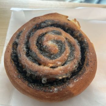 Rikka Fika - Black sesame breakfast roll - Coffee & Tea Near Me - San Diego, California Rikka Fika - Black sesame breakfast roll - Coffee & Tea Near Me - San Diego, California