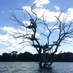 Kayak Instruction - The fun treehouse :)