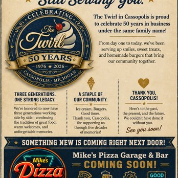 The Twirl - Burgers Near Me - Cassopolis, Michigan The Twirl - Burgers Near Me - Cassopolis, Michigan