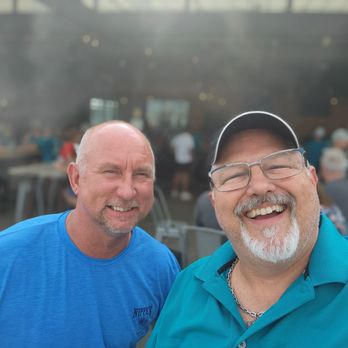 Intuition Ale Works - Hanging at the rooftop bar - Breweries Near Me - Jacksonville, Florida