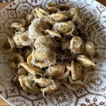 La Strega - Truffle and mushroom orecchiette - Italian Near Me - Las Vegas, Nevada La Strega - Truffle and mushroom orecchiette - Italian Near Me - Las Vegas, Nevada