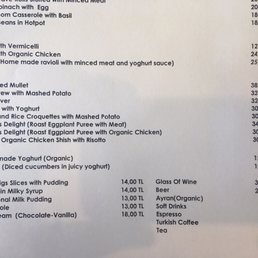 Lunch menu Lunch menu