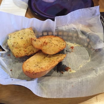 Pizza Central USA - Garlic bread - the family wouldn't wait for me to snap a picture! - Italian Near Me - Evans, Georgia