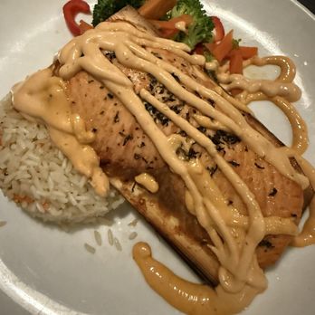 Red Mesa Restaurant - salmon on cedar plank - Mexican Near Me - St Petersburg, Florida