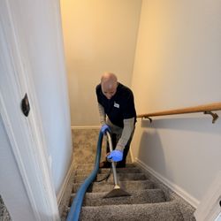 Veterans Carpet Cleaning - During Cleaning
