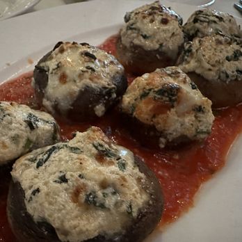 Amici Restaurant - Stuff Stuffed Mushroom Florentine - Italian Near Me - Cherry Hill, New Jersey