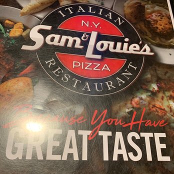 Sam & Louie's - Menu cover - Pizza Near Me - Scottsbluff, Nebraska