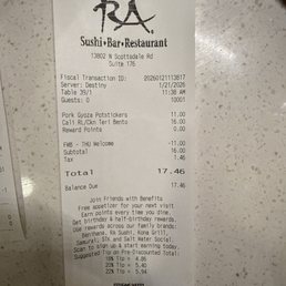 Great service from Destiny!