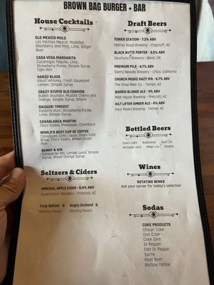 Menu photo 3 Brown Bag Burger Flagstaff, AZ Menu photo 3 Brown Bag Burger Flagstaff, AZ