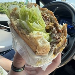 The Best Hamburger - Asked for extra lettuce and this was perfect!! Burger was so beefy and flavorful, tender and juicy!