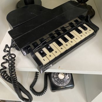 Practical Props - It's a phone!! How cool that you use the keys for dialing. - Antiques Near Me - Los Angeles, California