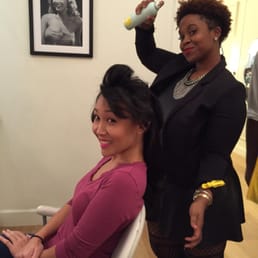 My stylist and I, I am a happy camper! :) My stylist and I, I am a happy camper! :)
