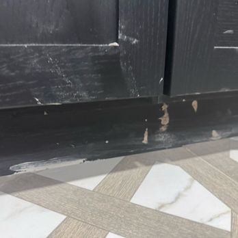 Promedia - Messy job didn't cover new kitchen grout thinset everywhere - Flooring Near Me - Chino, California