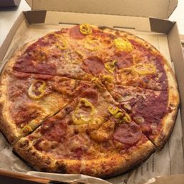 Classic pepperoni and banana pepper 2 Top Pizza (11-inch)
