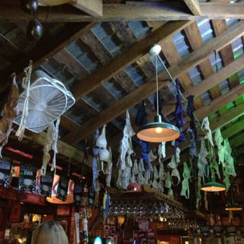 Wanker's Corner - Bras in ceiling - American Near Me - Wilsonville, Oregon Wanker's Corner - Bras in ceiling - American Near Me - Wilsonville, Oregon