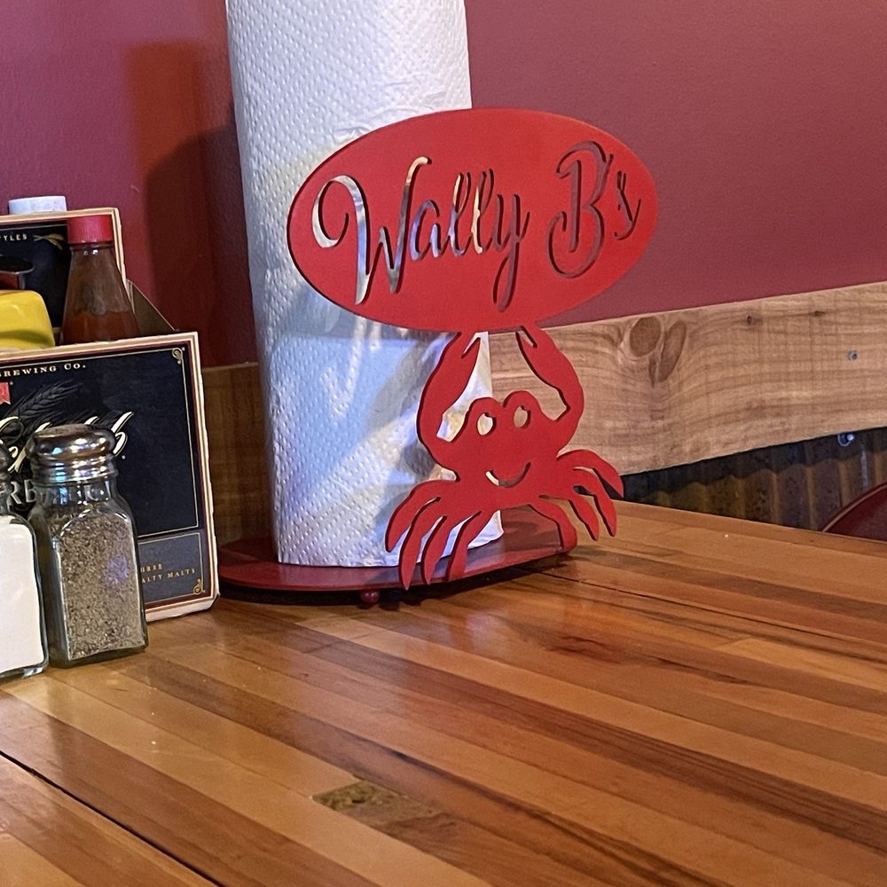 Wally B’s Seafood & Steakhouse - Wally B's paper towel holder - Seafood Near Me - Patterson, Missouri Wally B’s Seafood & Steakhouse - Wally B's paper towel holder - Seafood Near Me - Patterson, Missouri
