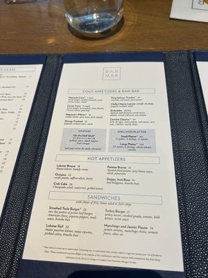 Menu photo 7 Bar Mar Chicago, IL