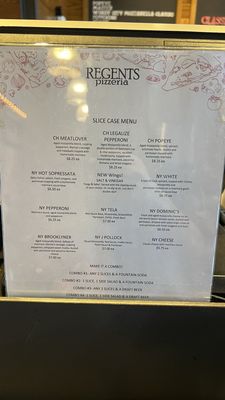 Menu photo 2 Regents Pizzeria San Diego, CA Menu photo 2 Regents Pizzeria San Diego, CA