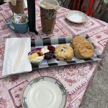Lovey's Tea Shoppe - the spread was delicious - British Near Me - Pacifica, California