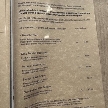 Engiadina - Swiss Food Near Me - St. Moritz, GR