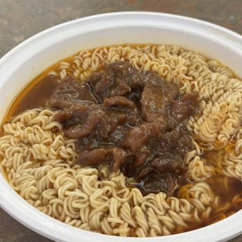 Jeng Dau One Cafe - Satay Beef w/ Instant Noodle - Food Court Near Me - Richmond, British Columbia Jeng Dau One Cafe - Satay Beef w/ Instant Noodle - Food Court Near Me - Richmond, British Columbia