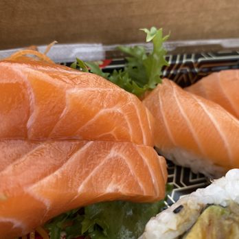 Asian Fusion - Salmon Lunch Platter special - Asian Fusion Near Me - Glen Rock, New Jersey