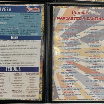 Camila's Tex-Mexi-Que - Menu - drinks - Tex-Mex Near Me - Conroe, Texas