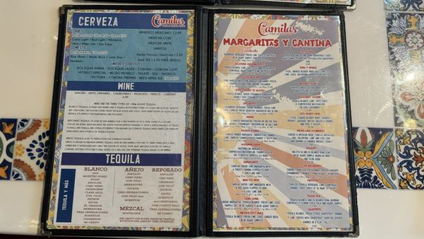 Menu photo 2 Camila's Tex-Mexi-Que Conroe, TX