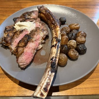 Finch & Fork - Tomahawk Steak - New American Near Me - Santa Barbara, California