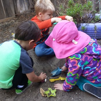 The Child Centered Home - In our Outdoor Classroom, a dirt digging area is provided where the children can dig directly into the soil. - Child Care & Day Care Near Me The Child Centered Home - In our Outdoor Classroom, a dirt digging area is provided where the children can dig directly into the soil. - Child Care & Day Care Near Me